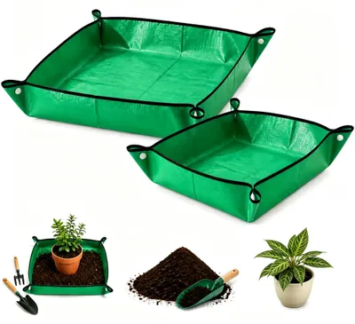 Productafbeelding van Set van 2 overpotmatten, 130 x 100 cm en 100 x 100 cm