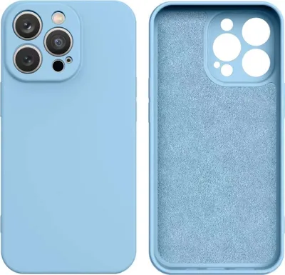 Produktbild von Silikonhülle Samsung Galaxy S23 Silikonhülle Hellblau