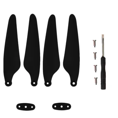 Produktbild von Schnellverschluss-Luftschraubenpropeller, Flügelteile, passend für Hubsan Zino H117S-Drohne (Schwarz, 1 Paar)