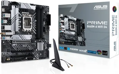 Produktbild von ASUS ASUS PRIME B660M-A WIFI D4 Intel B660 LGA 1700 micro ATX