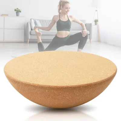 Productafbeelding van Solidchoice - Balance Board van Kurk voor Training en Coördinatie