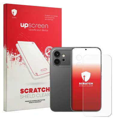 Produktbild von upscreen Schutzfolie für Honor 600 (Display+Kamera) Displayschutz Displayschutzfolie Folie Klar Transparent