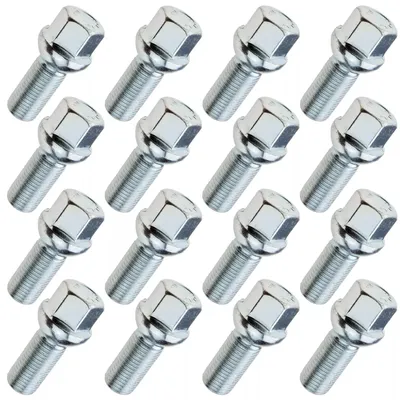 Produktbild von 16x Radschraube M14x1.25 , Gewindelänge: 30mm, Kugelbund, SW17