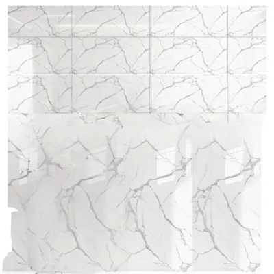 Immagine prodotto di Adesivi per pareti, autoadesivi, design 3D, stile 03, confezione da 21 pezzi, materiale PVC