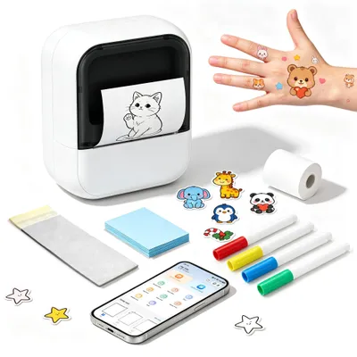 Mini-Drucker für Smartphone, Thermodrucker, Bluetooth
