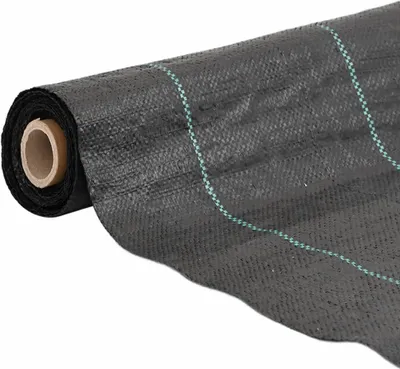 Produktbild von vidaXL Unkrautvlies Schwarz 4x50 m PP