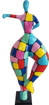 Zdjęcie produktu dla Design Living Statuetki dekoracyjne Rzeźby Figurki Abstrakcyjne Kobiety Figurka Dekoracja