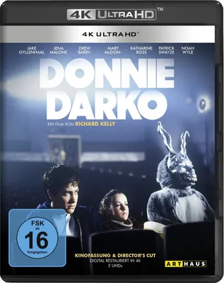 Zdjęcie produktu dla PLAION 1102170, Film, Blu-ray, Niemiecki, Angielski, 134 min, DONNIE DARKO, Dramat