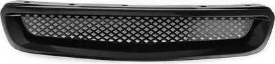 Produktbild von Fronthauben-Stoßstangengitter, Ansauggitter, ABS, schwarzer Grill, passend für Honda Civic 1999–2000