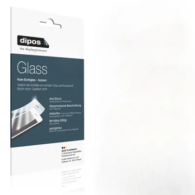 Produktbild von 2x Schutzfolie für Leica SL2 matt - Anti-Shock 9H Folie dipos Glass Kunststoffglas