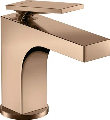 Produktbild von Einhebel-Waschtischmischer AXOR CITTERIO 90 m ZAG Hebelgriff polished red gold Hebelgriff polished red gold