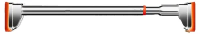 Produktbild von Duschvorhangstange, 55-495 cm - Rutschfest, Edelstahl, ohne Bohren