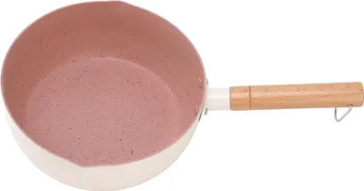 Obrázek produktu pro Pánev na mléčnou omáčku Stickproof Multifunkční hrnec na lepivý ramen s izolovanou rukojetí pro indukční sporák s plynovou deskou 20 cm