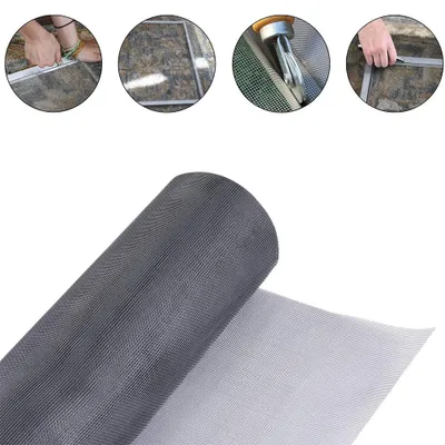 Obrázek produktu pro Síťovina proti hmyzu, 120 x 250 cm, okenní síťovina z gázy proti hmyzu