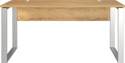 Produktbild von Schreibtisch >4150< in Navarra-Eiche-Nachbildung - 158x75x79cm (BxHxT)