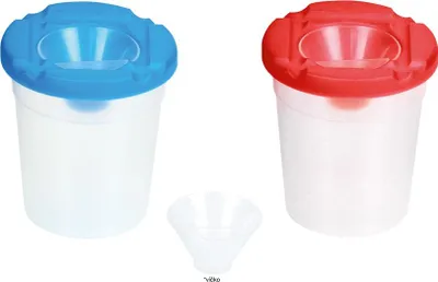 Produktbild von MFP Papier GmbH. Tiegel auf dem Wasser mit Kappe - 90x80mm 6300374