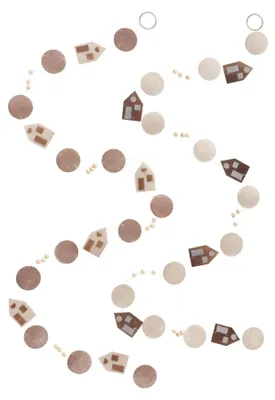 Produktbild von Boltze Home Capiz Girlandenhäuser L180cm