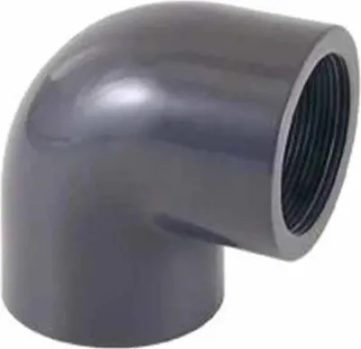 Produktbild von PVC Winkel 90° 50 mm x 1 1/2" IG
