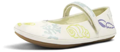 Productafbeelding van Camper, model "Right", kinderschoenen - Moccasin/Ballerina, wit, natuurlijke kleur, maat 28 (EU)