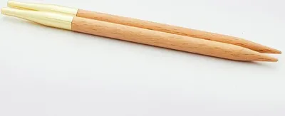 Produktbild von KnitPro Basix Beech Austauschbare Nadelspitzen 5" (13cm) | 10mm