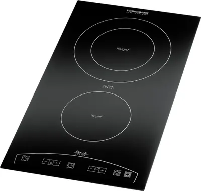 Produktbild von Einbaukochfeld EBC 3477/TC Domino Glaskeramik®, original SCHOTT Glaskeramik® Glaskeramik Kochfläche, energiesparende HiLight® Technik,  9 Leistungsstufen, 99 Minuten Zeitschaltuhr, Restwärmeanzeigen,  Überhitzungsschutz, 2 Kochzonen