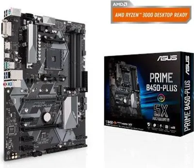 Produktbild von ASUS 90MB0YN0-M0EAY0 PRIME B450-PLUS AMD B450 Socket AM4 ATX