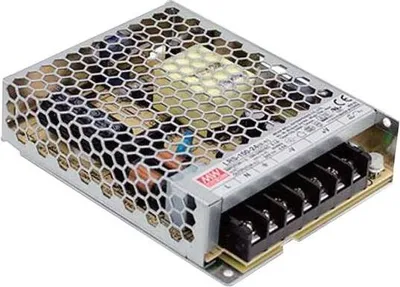Obrázok produktu pre Spínaný zdroj - 1 výstup - 100 W - 24 V - kovová mriežka - pre technologické zariadenia (ite) - len na profesionálne použitie