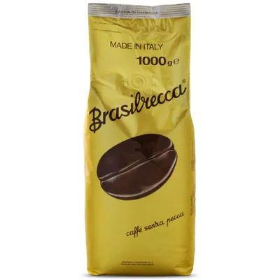 Image de Brasilrecca, "caffè senza pecca" • caffè in grani, sacchetto da 1000 g