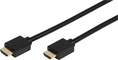 Zdjęcie produktu dla ViVanco™VVVHDMI20MMGG, 2 m, HDMI Typu A (Standard), HDMI Typu A (Standard), Czarny