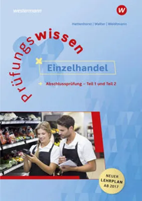 Immagine prodotto di Prüfungswissen Einzelhandel. Abschlussprüfung Teil 1 und 2