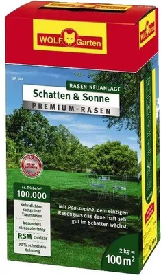 Immagine prodotto di WOLF-Garten 3820040 Lawn seed shadow &amp; Sun LP 100 1 pc(s)