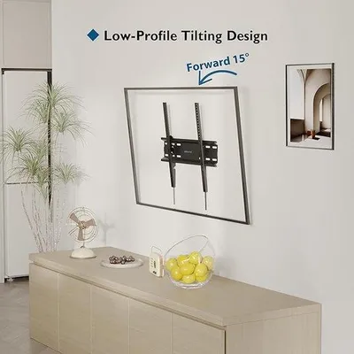 Immagine prodotto di Supporto TV orientabile per televisori LED/LCD/OLED da 23-55 pollici fino a 45 kg, VESA 400x400 mm, nero