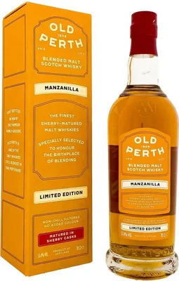 Produktbild von Old Perth Edition Manzanilla + Box 700ml 53,4% Vol.