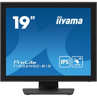 Obrázek produktu pro iiyama ProLite T1932MSC-B1S, 48,3 cm (19"), 1280 x 1024 px, Full HD, LED, 14 ms, Černá
