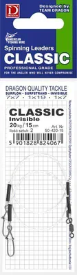 Obrázek produktu pro Dragon Invisible FLUOROCARBON CLASSIC Rig 25CM 10KG 50-410-25 |PDF-.50-410-25