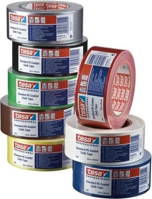 Image de TESA Nastro adesivo in tela plastificata 50mm x 25m Gris