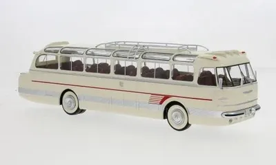 Produktbild von Premium ClassiXXs PCL47207 - 1/43 - Ikarus 55-53, weiss/dunkelrot, 1953