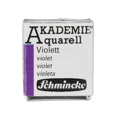 Obrázok produktu pre Schmincke AKADEMIE Akvarel fialový Akvarel 16 440 044 1/2 Naepfchen