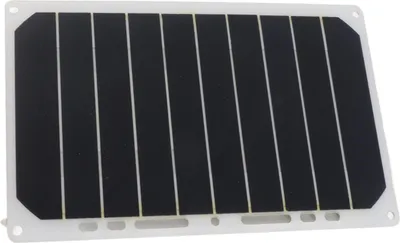 Zdjęcie produktu dla przenośna zewnętrzna ładowarka solarna o mocy 10 W ze standardowym wyjściem USB do ładowania telefonu