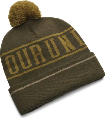 Image de Under Armour M Halftime Pom Beanie - expedition green, Taille:-