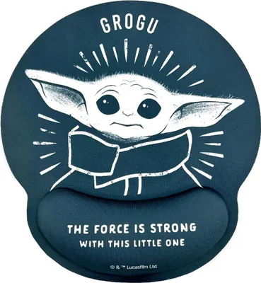 Image de Tapis de souris ergonomique Grogu