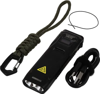 Produktbild von Nitecore EDC23 SABER Taschenlampe 2500 Lumen USB-C schwarz