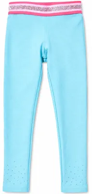 Produktbild von BONDI Baby Mädchen Leggings mit Glitzersteinen 36207 | Blau Größe: 116