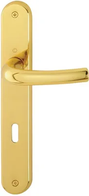 Produktbild von Langschildgarnitur Tôkyô M1710RH/265 MS F71 OB 72mm DIN L/R HOPPE