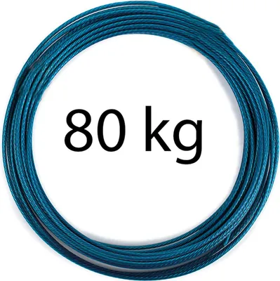 Produktbild von Behr Ocean Steel 1x7 Salzwasser-Vorfach 5m 80kg