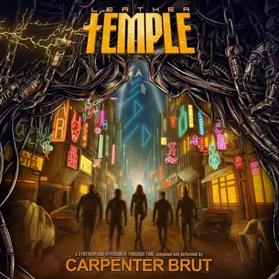Obrázok produktu pre Carpenter Brut - Leather Temple (Yellow Coloured) (LP)