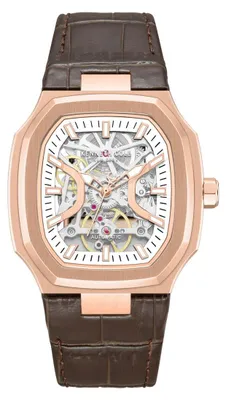 Produktbild von Kenneth Cole Armbanduhr Automatic Atlantic Brown - Rose-gold