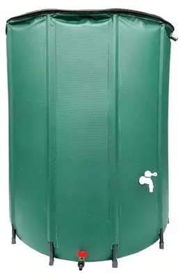 Produktbild von RealG RC-K-960, faltbarer Regenwasserspeicher mit Hahn, 100 Liter
