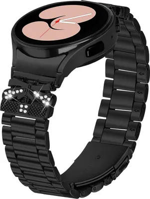 Produktbild von INF Galaxy Watch 4/5/6 Metallarmband Schwarz
