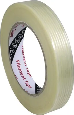 Produktbild von IKS Filamentband F407 farblos 50 m x 19 mm - 4712000009